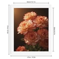 thumbnail image 2 of Paint by Numbers Kit for Adults, Coral Petal Blooms Soft Light Paint by Numbers, Easy Paint by Numbers Kit for Adults Beginner, DIY Adult Paint by Number Kits on Canvas, 12x16in Home Decor, 2 of 7