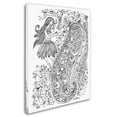 thumbnail image 2 of KCDoodleArt 'Fairy 14' Canvas Art 18 x 24, 2 of 3