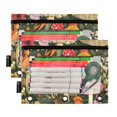 thumbnail image 5 of FORMRS 2 Pack Pencil Pouch for 3 Ring Binder with Clear Window Zipper Case, Colorful Mushroom, 5 of 6