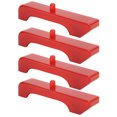 thumbnail image 2 of 4PCS Small Block Engined Radiator Isolating Pad Red Urethane Car Accessoty for Engines, 2 of 5
