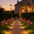 thumbnail image 6 of Solar Rose Garden Lights Outdoor Solar Powered, Color Changing LED Flower Stakes with 2 Modes for Yard Pathway Patio Lawn Décor, 6 of 6