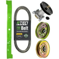 8TEN Blade Spindle Belt Kit for Poulan 419271 532187281 30-inch Deck MK1009805