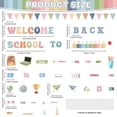 thumbnail image 2 of Set de tablones de anuncios Justforjoyful Boho Welcome Back to School, 2 of 7
