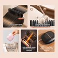 thumbnail image 4 of Cordless Hair Straightener Brush, Mini Portable Ionic Hair Comb, USB Rechargeable, Fast Heating Styling Tool for Travel & Daily Use, 4 of 9
