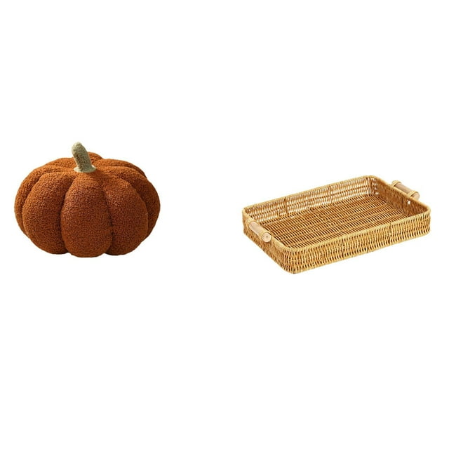 Almohadas de calabaza de Halloween,Almohadas de calabaza de Halloween Decoración del hogar Suave,Cojines de calabaza para Halloween,peluches,sofá,Cestas de almacenamiento,Cestas de