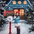 thumbnail image 6 of Christmas Joy to The World Mailbox Covers Magnetic Letter Post Box Cover Wrap Garden Yard Home Decor Outdoor Yard Farmhouse Home Mailbox Cover Magnetic Standard 21L X 18W, 6 of 6