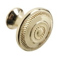 thumbnail image 4 of Utopia Alley Bergen Cabinet Ring Pull Knob - Decorative Cabinet Drop Pull Knobs for Cabinets and Drawers - Vintage Cabinet Hardware with Hand Finished Polished Gold - Metal Drawer Pull Knobs 1.05", 4 of 7