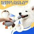 thumbnail image 4 of Pet Toy, Duck Squeaky Dog Toy, Durable Rubber Chew Toys for Aggressive Chewers, Indestructible Interactive Fetch Toys for Small Medium Large Dogs, 4 of 8