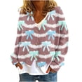 thumbnail image 2 of Puntoco Chaqueta Informal Con Botones Y Estampado De Moda Para Mujer, 2 of 5