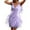 Purple, variant on Women's Fashion Suspender Sequin Sleeveless Elegant Party Night Out Cocktail Dress for Women Trendy Sequined A-Line Dress Ladies Spaghetti Strap Dress Solid Color Sequin Dress with Fringe