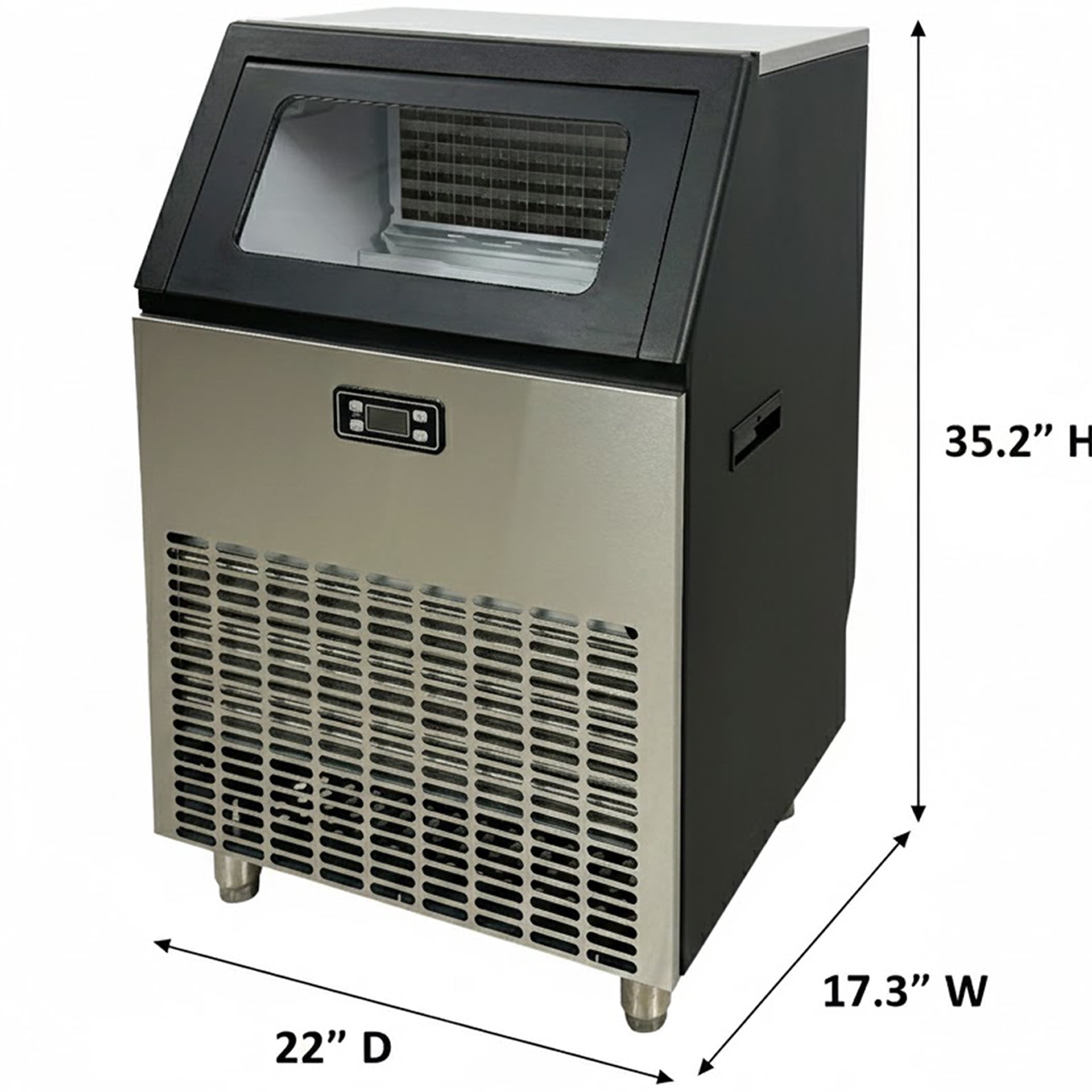 264 lb/day Commercial Ice Maker for Restaurants & Bars – l Ice Maker for Restaurants & Bars, NSF Certified, 110V
