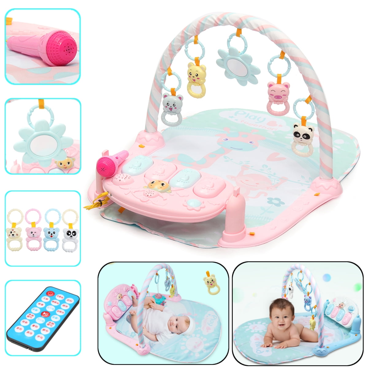 baby gym toy set