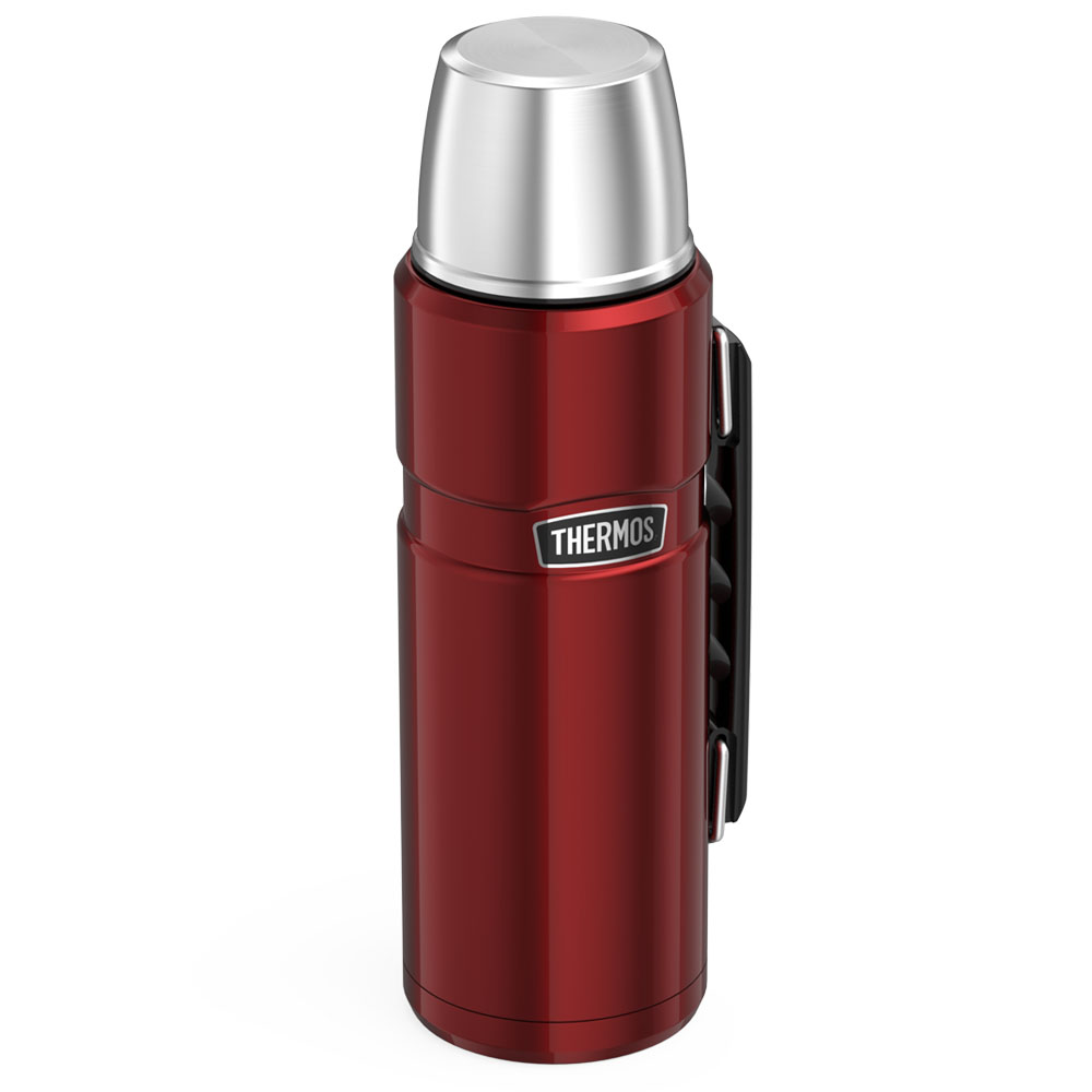 Thermos SK2010CRTRI4 Stainless King Bottle, 1.2L (Cranberry Red) - image 2 of 5