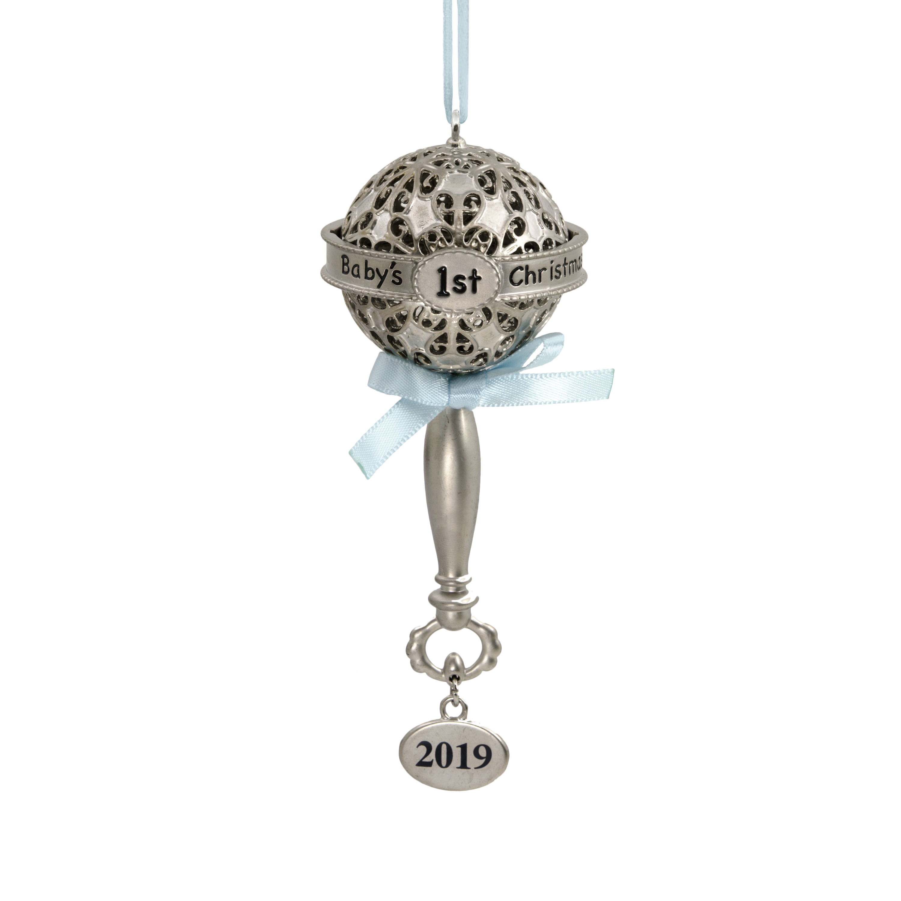 baby rattle ornament