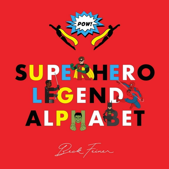 Superhero Legends Alphabet: Men, (Hardcover)