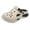 Khaki, variant on Men's Orthopedic Air Cushion Sandals with Adjustable Back Straps Closed Toe Barefoot Water Slippers for Plantar Fasciitis Beach Nursing Clogs Garden Shoes Black Size 8.5
