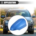 thumbnail image 3 of Unique Bargains Right Side Mirror Cover Cap Rearview Mirror Cover Cap for Toyota Yaris 2012-2019 ABS, Deep Blue, 3 of 6