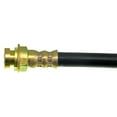 thumbnail image 3 of KarParts360 For Cadillac Escalade 1999 2000 Brake Hose | Black | Treated Steel End 1 | Flexible Hose | Banjo End 1 | 12.63 Inches Axis 1 Length | Replacement For 15567800, 17988192, 3 of 5