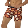 thumbnail image 3 of Salouo Happy Thanksgiving Day Pattern Men's Boxer Briefs, Soft & Breathable Underwear Elastic Waistband Briefs for Men,1-Pack, 3 of 7