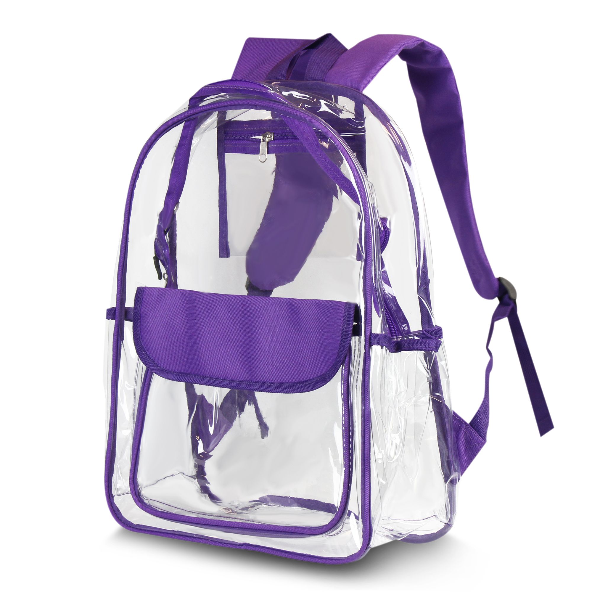 large purple backpack