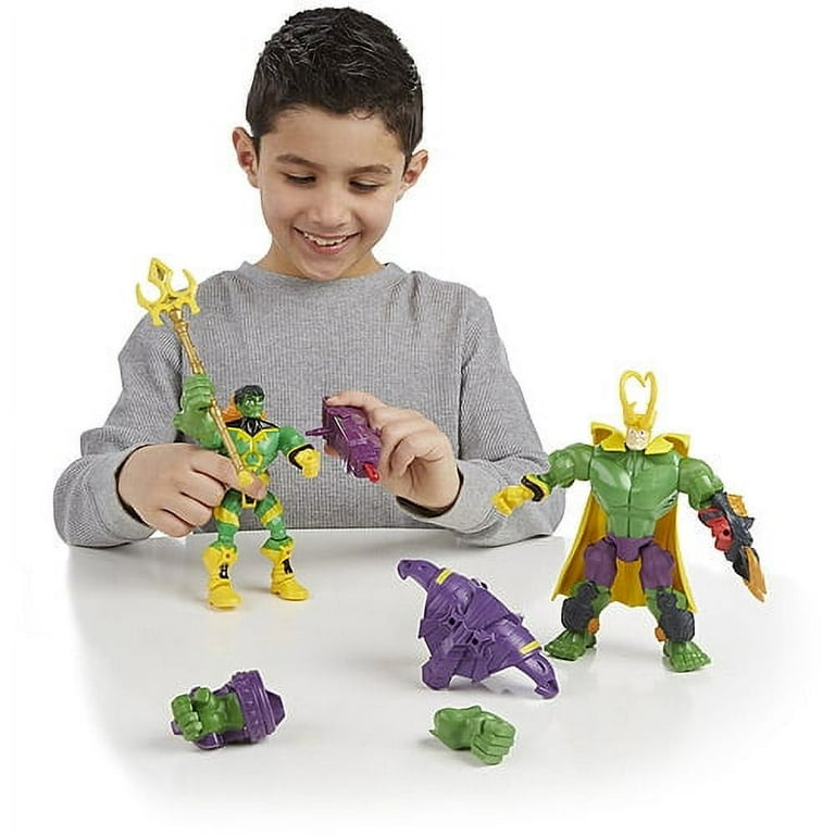 Marvel Super Hero Mashers Hulk Vs. Loki Mash Pack