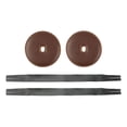 thumbnail image 4 of 2 correas para platillos con almohadillas Symphony Soft Marching, repuestos de PU para percusión marrón, 4 of 9