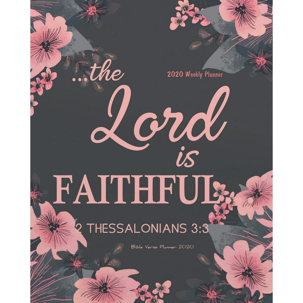 2020 Weekly Planner Bible Verse Planner 2020 Bible Verses Weekly