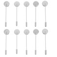 thumbnail image 1 of MasteelfCA 10 Pcs Base de Broche Longue Broche Plateau Rond Broche de Sécurité, 1 of 8