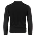 thumbnail image 4 of JINMGG V Neck Sweaters for Women Fall Winter Clearance,Men's Spring and Sweater Pullover British Slim Round Neck Color Block Sweater, 4 of 9