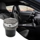 thumbnail image 4 of Cenicero de coche con LED Mini bote de basura interior sin humo con tapa decorativa para gris, 4 of 9