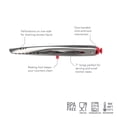 thumbnail image 5 of Tovolo 7-Inch Stainless Steel Tongs, 5 of 5