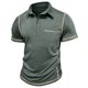 thumbnail image 4 of pstuiky camisetas camisas para hombre, Camiseta deportiva informal de manga corta con bolsillos para hombre, color liso, para entrenamiento físico ropa de hombre m, 4 of 9