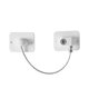 thumbnail image 1 of Cerraduras de seguridad para bebés y niños Restrictor de ventana seguro de plástico Cerradura de seguridad infantil Ehuebsd Libre de BPA, 1 of 2