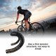 thumbnail image 4 of Eigraketly Cinta elástica para manillar de bicicleta Ciclismo oro negro, 4 of 6