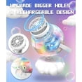 thumbnail image 4 of Máquina de burbujas FREQUENT BUBBLES recargable de 600 ml con LED, 4 of 7