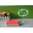 PATKAW Flexible Mini USB LED Cooling Flashing Fan for PC Laptop