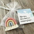 thumbnail image 4 of WIFKLSIIPG Send Sunshine and Rainbows Thoughts Souvenirs Friendship Gifts Creative Handmade Crochet Fun Pieces, 4 of 5