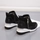 thumbnail image 5 of Nuevos zapatos de caña alta Plataforma de gamuza Tacón de cuña Cremallera lateral y botines de algodón Wmkox8yii sa1521, 5 of 8