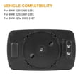 thumbnail image 2 of Convexo Espejo Vidrio Calentado con Soporte Placa Izquierdo Lado para Coche, 2 of 7