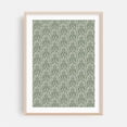 thumbnail image 2 of Boho Sage Green Pattern - Illustration Pattern Geometric Abstract Minimalist Botanical Vintage Floral Unframed Wall Art Print 36 x 48 inches, 2 of 16
