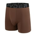 thumbnail image 5 of Spyder Mens Boxer Briefs 5 Pack Poly Spandex Performance Boxer Briefs Underwear Grey/Ivory/Black/Brown/Green, Medium, 5 of 6