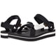 thumbnail image 1 of Sandalia Teva Midform Universal para mujer, color negro brillante y blanco 11, 1 of 1