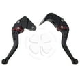 thumbnail image 1 of Black CNC Shorty Brake Clutch Hand Levers Set Kawasaki Ninja ZX 6R 6RR 2005 2006, 1 of 5