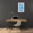 thumbnail image 3 of OToole, Tim 21x32 White Modern Wood Framed Museum Art Print Titled - Shifting Blues II, 3 of 4