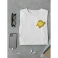 thumbnail image 3 of Upperside Chubby Yellow Fish T-Shirt Men -Image by Shutterstock, Male XX-Large, 3 of 4