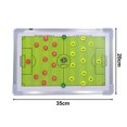 thumbnail image 4 of Paokuoon Aluminum Alloy Coaching Board Soccer Dry Erase Coaching Scoreboard Set Erasable Professional Coaches Training Writing Tablet for Referee, 4 of 8