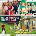 thumbnail image 5 of Magicorange Racquetball Balls 3 Pack, High Bounce Rubber Racquetballs with Bottle, Red, 5 of 7