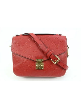 Louis Vuitton Empreinte Pochette Metis in Marine Rouge Crossbody Handbag
