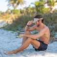 thumbnail image 2 of Panama Jack Casual Day Sun Visor Hat (Khaki), 2 of 8