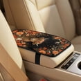 thumbnail image 4 of Xixirimido Highland Cattle Boho Floral Print Car Seat Covers for Front Seats 5Pcs Car Accessories with Seat Belt Covers & Center Console Cover Universal Fit for SUVs,Vans,Trucks,Sedans, 4 of 8